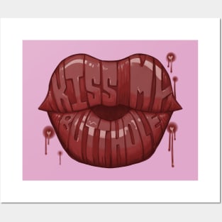 Kiss My Butthole Posters and Art